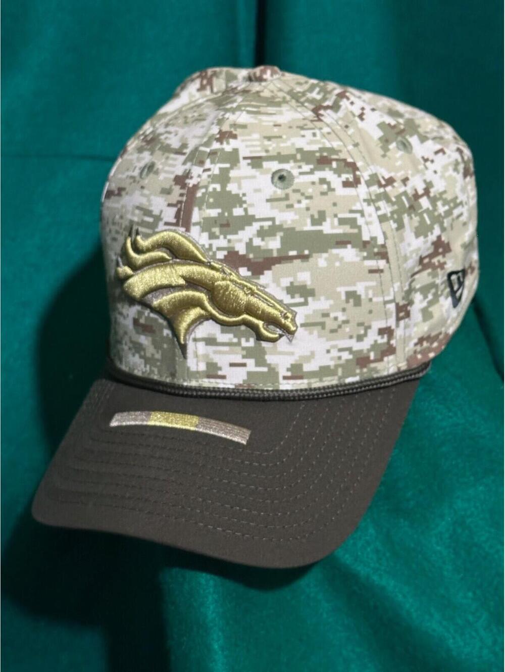 NFL Denver Broncos 2025 Salute to Service Digital Camo New Era 39THIRTY M/L